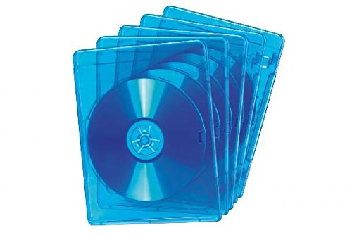 ednet Blu-ray Box (5-er Pack) blau von ednet