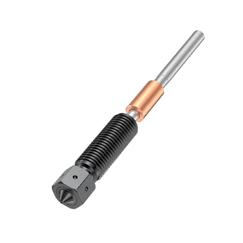 For Cre-ality K1C Düse E3D High Flow Düsenbaugruppe 0,4 mm gehärtete Stahl-Titanlegierung for K1C/-3V3/Plus von eejinwen