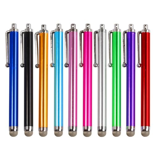 eexuujkl 20 Stück Stylus Stift für einfache und präzise Bedienung auf Allen Touchscreen Geräten, Tablet Stylus Stift, Metall Touchscreen Stift von eexuujkl