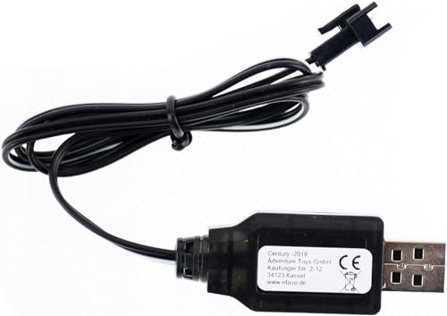 USB Ladekabel e,7V HBX Stecker passend für DEERC DE44 Spray Truck Ladestrom 250mAh HBX Stecker passend auch für E579-003 USB Ladekabel e,7V HBX Stecker passend für DEERC DE44 Spray Truck Ladestrom 250mAh HBX Stecker passend auch für E579-003 von efaso