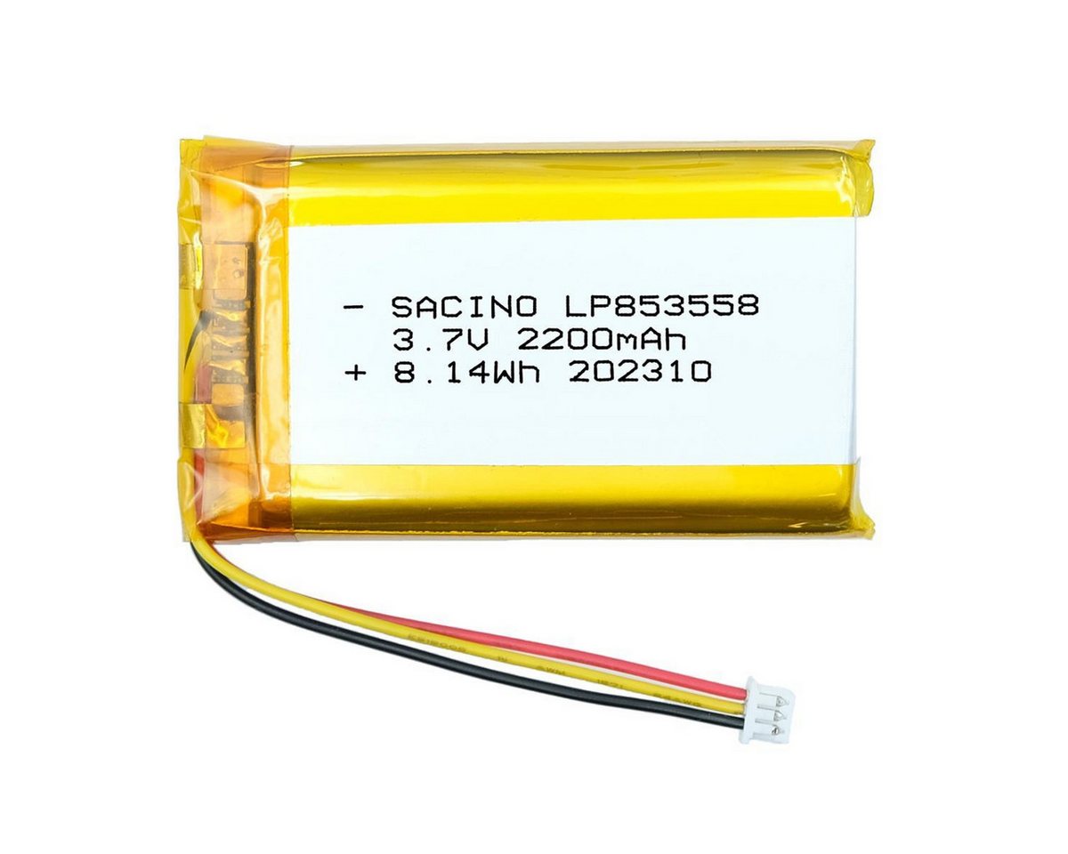 efaso 3.7V 2200mAh LI-Po Akku 853558 kompatibel zu Logitech G933,G533,G935 Akku efaso 3.7V 2200mAh LI-Po Akku 853558 kompatibel zu Logitech G933,G533,G935 Akku von efaso