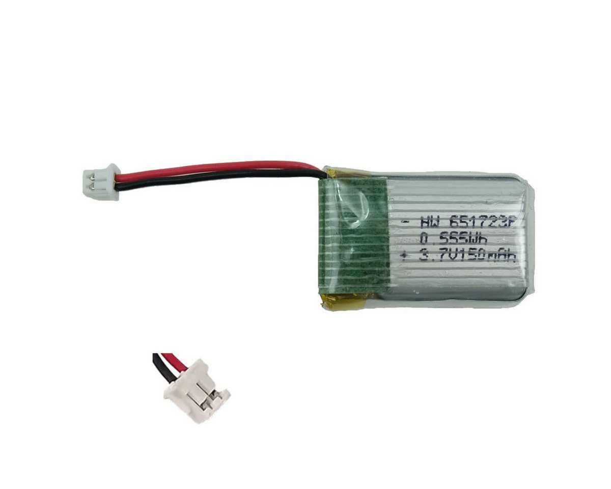 efaso 651723 Akku 3,7V 150mAh Li-Po PH1.25 2-PIN Stecker für U839 Syma S109G Akku efaso 651723 Akku 3,7V 150mAh Li-Po PH1.25 2-PIN Stecker für U839 Syma S109G Akku von efaso