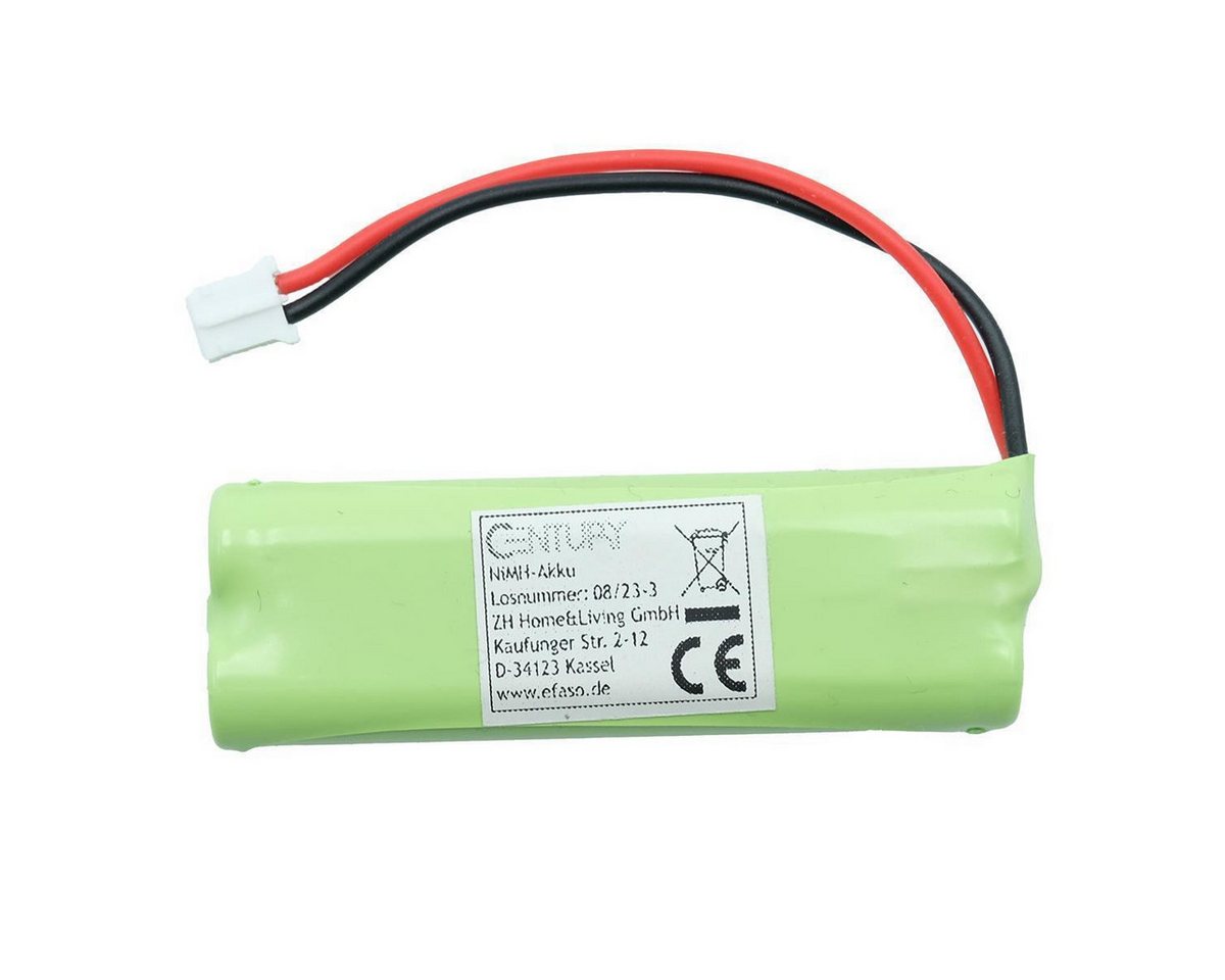 efaso Akku 2,4V 500 mAh NIMh passend für Telefon Medion MD83242, MD83282 Akku efaso Akku 2,4V 500 mAh NIMh passend für Telefon Medion MD83242, MD83282 Akku von efaso