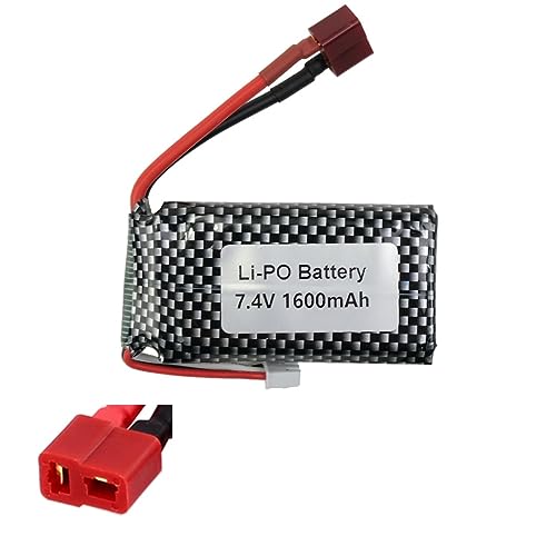 efaso RC Akku 7,4V 1600mAh Deans-/T-Stecker passend für 18173 9125 RC Auto efaso RC Akku 7,4V 1600mAh Deans-/T-Stecker passend für 18173 9125 RC Auto von efaso