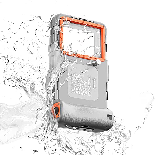 egghat Unterwasser-Schutzhülle für iPhone 11/12/13, 14, Unterwasserfotografie, Videogeräte mit Umhängeband, 15 m, Grau egghat Unterwasser-Schutzhülle für iPhone 11/12/13, 14, Unterwasserfotografie, Videogeräte mit Umhängeband, 15 m, Grau von egghat