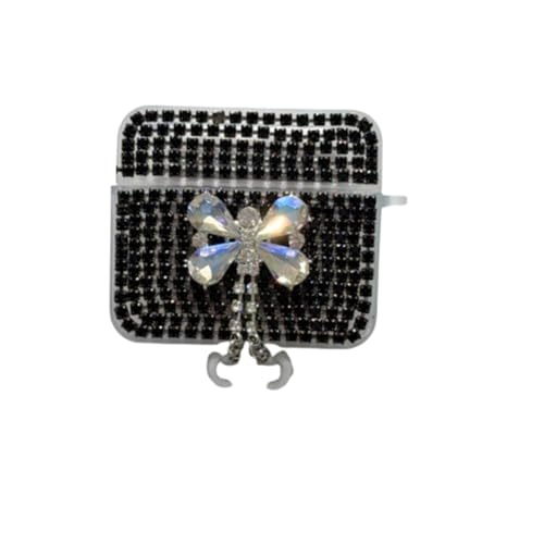 eglixu Schutzhülle für AirPods 4, glänzende 3D-Wassertropfen-Diamant-Schmetterlings-Design für Damen und Mädchen, Kopfhörer-Schutzhülle für AirPods 4. Generation eglixu Schutzhülle für AirPods 4, glänzende 3D-Wassertropfen-Diamant-Schmetterlings-Design für Damen und Mädchen, Kopfhörer-Schutzhülle für AirPods 4. Generation von eglixu