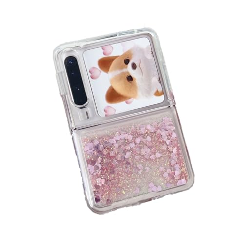 eglixu Schutzhülle für Huawei Pura X, Motiv: Traumhafte Liebe, Glitzer, Treibsand, TPU-Softhülle, ultradünn, Fallschutz, Rosa eglixu Schutzhülle für Huawei Pura X, Motiv: Traumhafte Liebe, Glitzer, Treibsand, TPU-Softhülle, ultradünn, Fallschutz, Rosa von eglixu