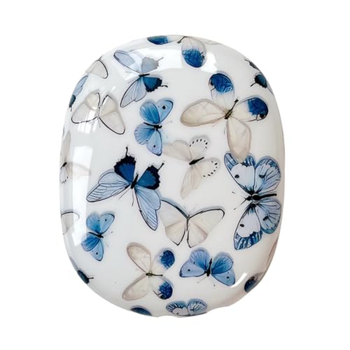 eglixu Traumhaft schönes blaues Schmetterlingsmuster für AirPods Max Kopfhörer, niedliche Hüllen für Damen, Mädchen, Kopfhörer-Schutzhülle für AirPods Max eglixu Traumhaft schönes blaues Schmetterlingsmuster für AirPods Max Kopfhörer, niedliche Hüllen für Damen, Mädchen, Kopfhörer-Schutzhülle für AirPods Max von eglixu