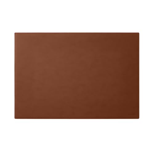 Eglooh - Mercurio - Schreibtischunterlage aus Leder Orange Braun cm 80x50 - Handwerkliche Nähte und rutschfester Boden - Made in Italy Eglooh - Mercurio - Schreibtischunterlage aus Leder Orange Braun cm 80x50 - Handwerkliche Nähte und rutschfester Boden - Made in Italy von Eglooh