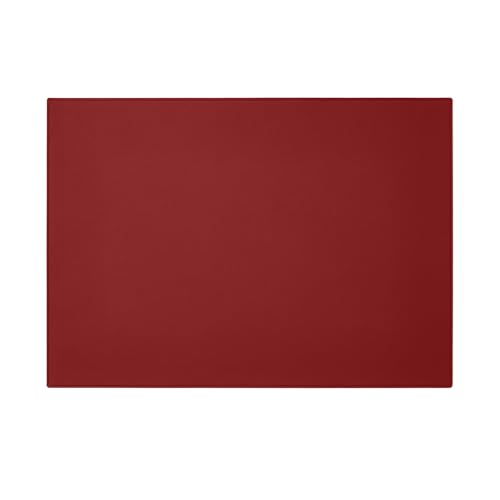 Eglooh - Palladio - Schreibtischunterlage echtem Leder Ferrari Rot cm 50x35 - Handwerkliche Nähte und rutschfester Boden - Made in Italy von eglooh