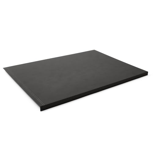 Eglooh - Urania - Gewinkelte Schreibtischunterlage Leder Anthrazit Grau cm 70x50 - Innenseele aus Stahl mit L-geformtem Vorderprofil, handwerkliche Nähten und rutschfester Boden - Made in Italy Eglooh - Urania - Gewinkelte Schreibtischunterlage Leder Anthrazit Grau cm 70x50 - Innenseele aus Stahl mit L-geformtem Vorderprofil, handwerkliche Nähten und rutschfester Boden - Made in Italy von Eglooh