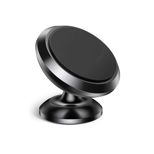 ehomiiii 360° Verstellbare Magnetische Auto-Handyhalterung - KFZ Armaturenbrett-Montage - Kompatibel mit Smartphones wie iPhone, Samsung, Huawei - Schwarz von ehomiiii