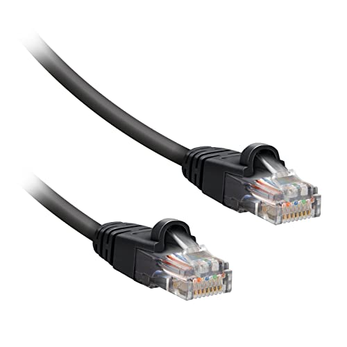 ekon Netzwerkkabel, LAN-Kabel, Kategorie 8, 5 m, RJ45 Stecker, Ethernet, für PC, Tischtelefon, Laptop, Modem, MacBook von ekon