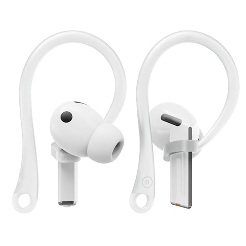 elago EarHooks Ohrbügel Kompatibel mit Samsung Galaxy Buds 3 & Galaxy Buds 3 Pro - Ohrhörer-Zubehör, rutschfest, Ergonomisches Design, Bequeme Passform (Phosphoreszierend Blau) von elago