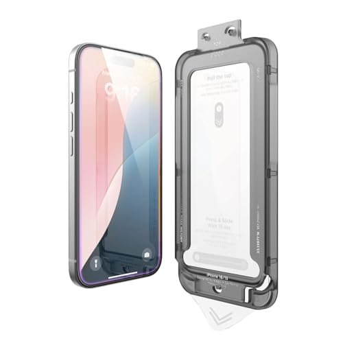 elago Panzerglas+ Displayschutzfolie Kompatibel mit iPhone 16 6,1 Zoll Schutzfolie, 9H Oberflächenhärte, Anti-Fingerabdruck, Bruchsicher, Kratzschutz, kristallklare Klarheit, Blasenfrei elago Panzerglas+ Displayschutzfolie Kompatibel mit iPhone 16 6,1 Zoll Schutzfolie, 9H Oberflächenhärte, Anti-Fingerabdruck, Bruchsicher, Kratzschutz, kristallklare Klarheit, Blasenfrei von elago