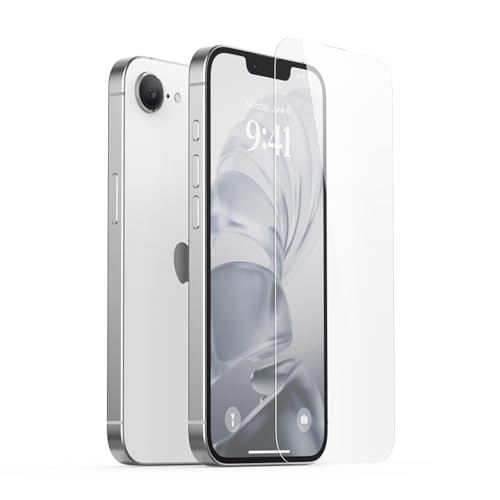 elago Panzerglas+ Displayschutzfolie Kompatibel mit iPhone 16e Schutzfolie, Kristallklare Klarheit, Bruchsicher, Kratzschutz, Blasenfrei elago Panzerglas+ Displayschutzfolie Kompatibel mit iPhone 16e Schutzfolie, Kristallklare Klarheit, Bruchsicher, Kratzschutz, Blasenfrei von elago