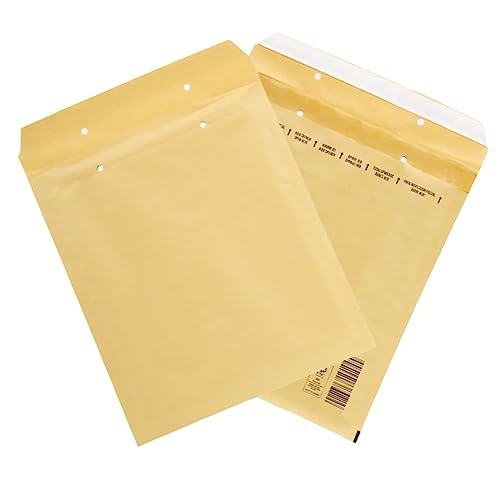 10 Stück Luftpolsterumschläge in braun - 3/C - (170 x 225) - Luftpolstertaschen/Versandtaschen - elb-verpackungen von elb-verpackungen