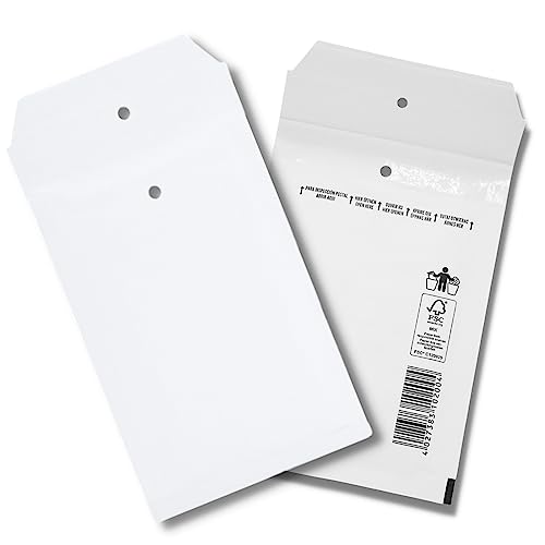 1600 Stück Luftpolsterumschläge in weiss - 2/B - (140 x 225) - Luftpolstertaschen/Versandtaschen - elb-verpackungen von elb-verpackungen