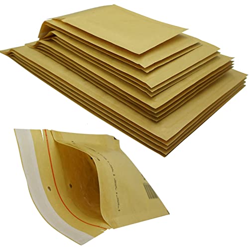 200 Stück Luftpolsterumschläge in braun - 2/B - (140 x 225) - Luftpolstertaschen/Versandtaschen - elb-verpackungen von elb-verpackungen