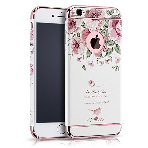 ele ELEOPTION iPhone 6S Hülle,iPhone 6 Case, Kreativ 3D Reliefmalerei Schutzhülle abziehbar Slim Hardcase Back Cover (Stil 1) von ele ELEOPTION