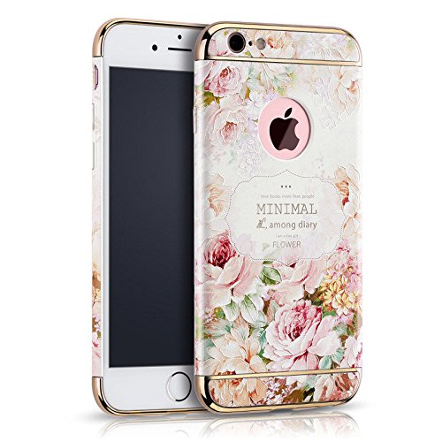 ele ELEOPTION iPhone 6S Hülle,iPhone 6 Case, Kreativ 3D Reliefmalerei Schutzhülle abziehbar Slim Hardcase Back Cover (Stil 5) von ele ELEOPTION