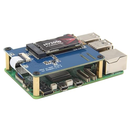 eleUniverse M300 PCIe M.2 NVMe SSD Pip PCIe Peripheral Board for Raspberry Pi 5 von eleUniverse