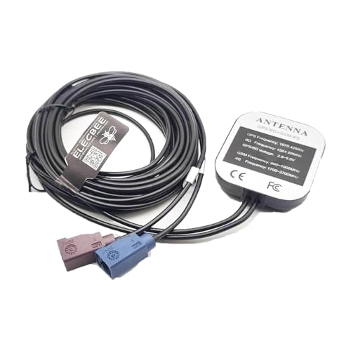 Multi Band GPS GSM Kombinierte Antenne für Auto mit Fakra Connector 3meter von elecbee