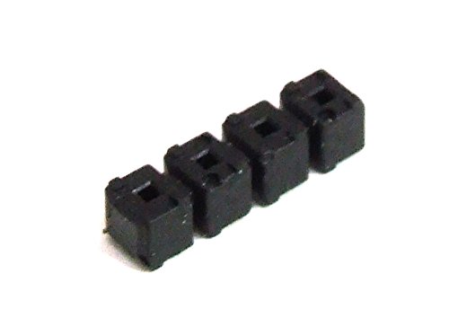 Electromyne 4-Pin 2.54mm Single Row PCB Board Pin Spacer Strip Abstandshalter Leiste 4-polig (Generalüberholt) von electromyne