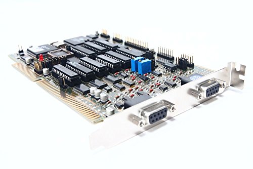 Electromyne Turbo 4COM I/O Card Speed Serial Ports Remote Access Flexible IRQ 460Kbps ISA (Generalüberholt) von electromyne