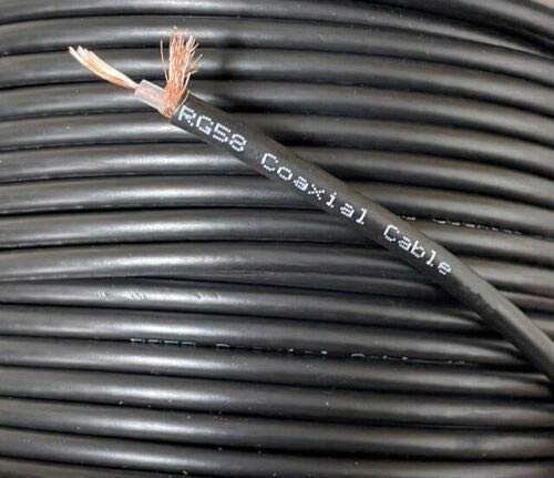 electrosmart RG58 Koaxialkabel / Koaxialkabel, mehradrig, Impedanz: 50 Ohm, Länge 50 m, Schwarz electrosmart RG58 Koaxialkabel / Koaxialkabel, mehradrig, Impedanz: 50 Ohm, Länge 50 m, Schwarz von electrosmart�