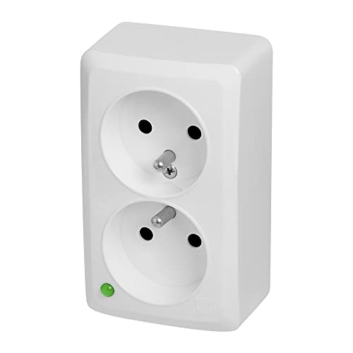 BERG Doppelsteckdose mit Erdung n/t 2x2P+Z 16A 3743-00 Elektro-plast Aufsteckhülse 5902431694931 BERG Doppelsteckdose mit Erdung n/t 2x2P+Z 16A 3743-00 Elektro-plast Aufsteckhülse 5902431694931 von elektro-plast nasielsk