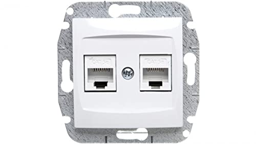 Carla Computerdose 2xRJ45 cat 5e weiß 1749-10 Elektro-plast weiß 5901752635050 Carla Computerdose 2xRJ45 cat 5e weiß 1749-10 Elektro-plast weiß 5901752635050 von elektro-plast nasielsk