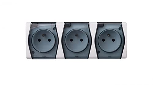 Hermes2 3-fach hermetische Steckdose z/u 16A IP44 weiß 1023-01 Elektro-Plast Eischelspaltung 5907569151080 Hermes2 3-fach hermetische Steckdose z/u 16A IP44 weiß 1023-01 Elektro-Plast Eischelspaltung 5907569151080 von elektro-plast nasielsk