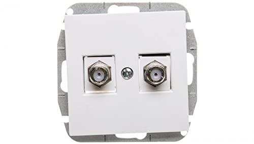 SENTIA 5901752639546 TV Steckdose Typ F-F 2er Set SENTIA 5901752639546 TV Steckdose Typ F-F 2er Set von elektro-plast nasielsk