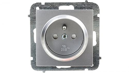 Sentia Steckdose Einzeln z/u 16A mit Blenden silber glänzend 1434-56 Elektro-plast Aufputz 5901752630307 Sentia Steckdose Einzeln z/u 16A mit Blenden silber glänzend 1434-56 Elektro-plast Aufputz 5901752630307 von elektro-plast nasielsk