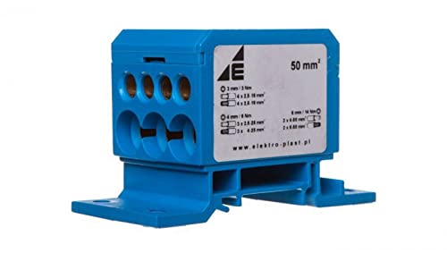 Verteilerblock 2x4-50mm2 + 3x2,5-25mm2 + 4x2,5-16mm² blau DB1-N 48.11 Elektro-plast Spatel 5901769011403 Verteilerblock 2x4-50mm2 + 3x2,5-25mm2 + 4x2,5-16mm² blau DB1-N 48.11 Elektro-plast Spatel 5901769011403 von elektro-plast opatÓwek