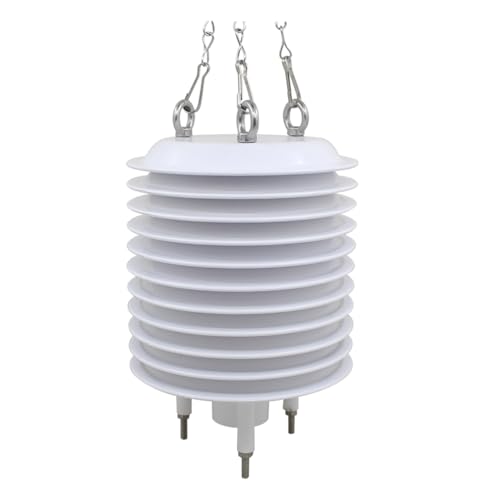 Eletech Wetterschutzgehäuse ID63mm für außensender schutzhülle sender wetterhütte schutzgehäuse wetterstation sensor klima (11Platten) von eletech