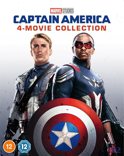 Marvel's Captain America 1-4 Collection BD [Blu-ray] [Region A & B & C] von elevation sales limited