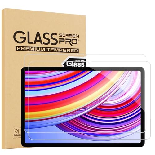 elitegadget Displayschutzfolie aus Glas für Xiaomi Redmi Pad Pro 2024 12,1 Zoll Tablet – Displayschutzfolie aus gehärtetem Glas, High-Definition-9H-Härte, 2 Stück von elitegadget