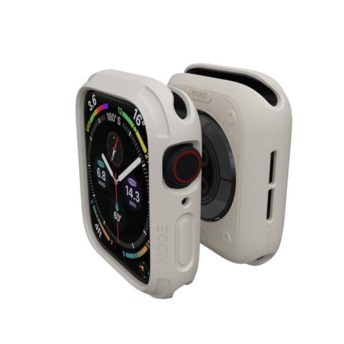elkson Schutzhülle für Apple Watch 6, SE, 5, 4, 44 mm, iWatch Quattro-Serie, Stoßschutz, kompatibel mit Apple Watch, langlebig, Militärqualität, TPU, stoßfest, Sternenlicht elkson Schutzhülle für Apple Watch 6, SE, 5, 4, 44 mm, iWatch Quattro-Serie, Stoßschutz, kompatibel mit Apple Watch, langlebig, Militärqualität, TPU, stoßfest, Sternenlicht von elkson
