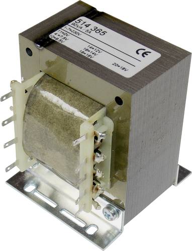 Elma TT IZ68 Universal-Netztransformator 1 x 230V 1 x 7.5 V/AC, 9.5 V/AC, 12 V/AC, 14 V/AC, 16 V/AC, von elma TT