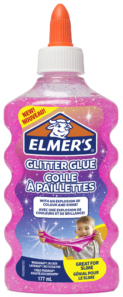 ELMER, S Glitzerkleber , Glitter Glue,  pink, 177 ml von elmer, s