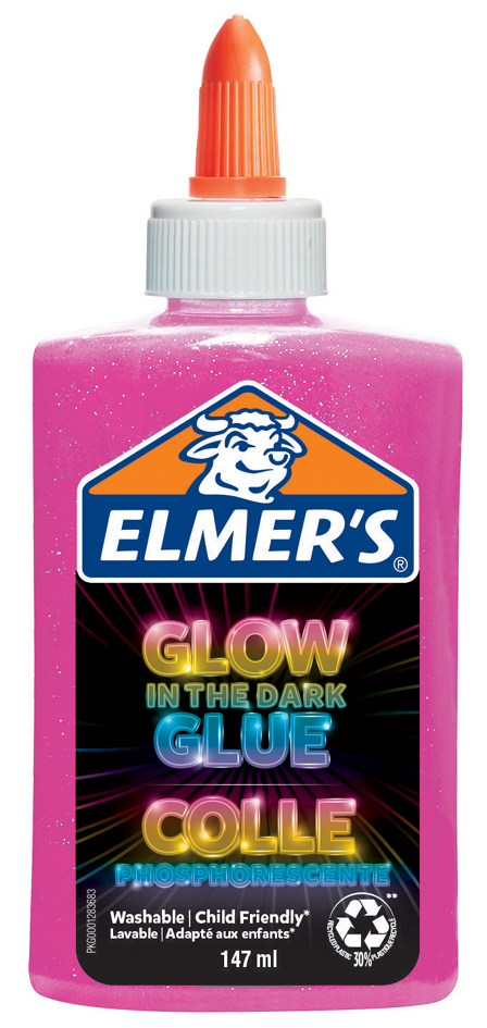 ELMER, S Glow in the Dark Bastelkleber, rosa, 147 ml ELMER, S Glow in the Dark Bastelkleber, rosa, 147 ml von elmer, s