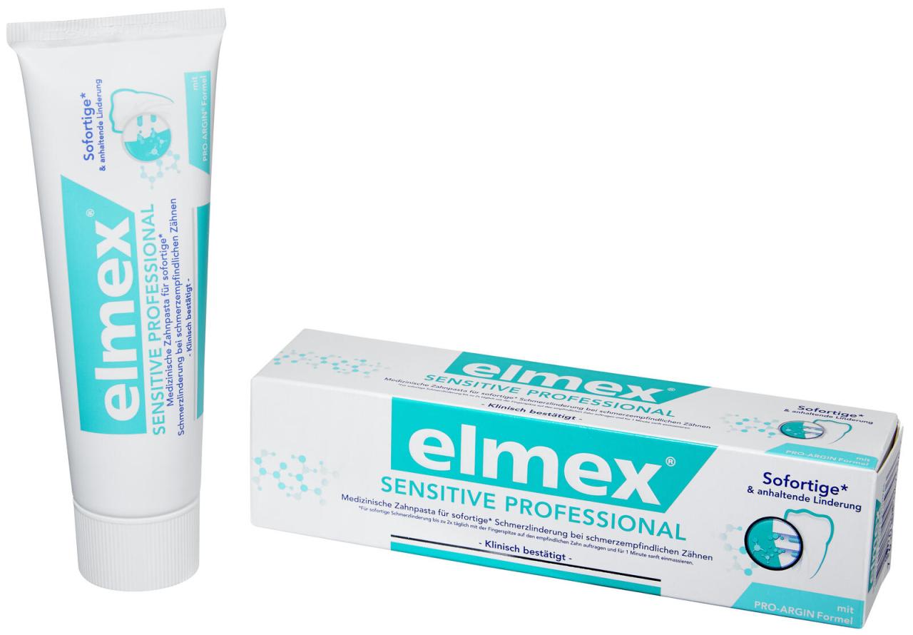 elmex Sensitive Professional Zahncreme 75 ml von elmex