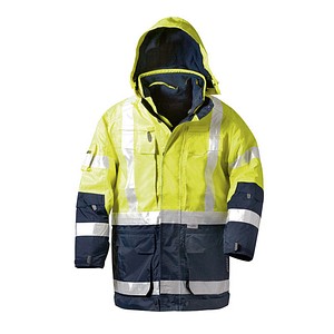 elysee® Herren Warnjacke WALLACE gelb, marine Größe 4XL von elysee®