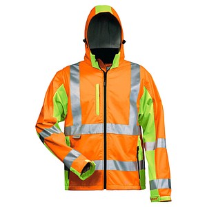 elysee® unisex Warnjacke HOSS orange, gelb Größe 3XL von elysee®