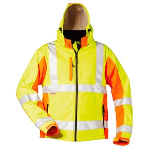 elysee® unisex Warnjacke JIM gelb, orange Größe 3XL von elysee®