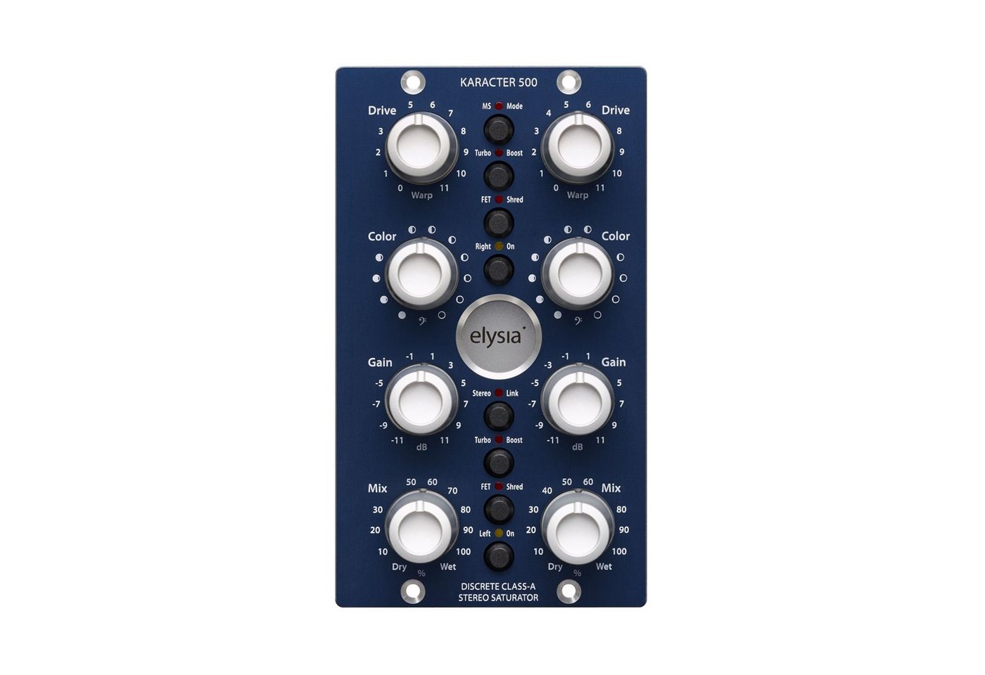 elysia Audio-Wandler, (karacter 500, Studio Hardware, Exciter und Vitalizer), karacter 500 - Exciter von elysia
