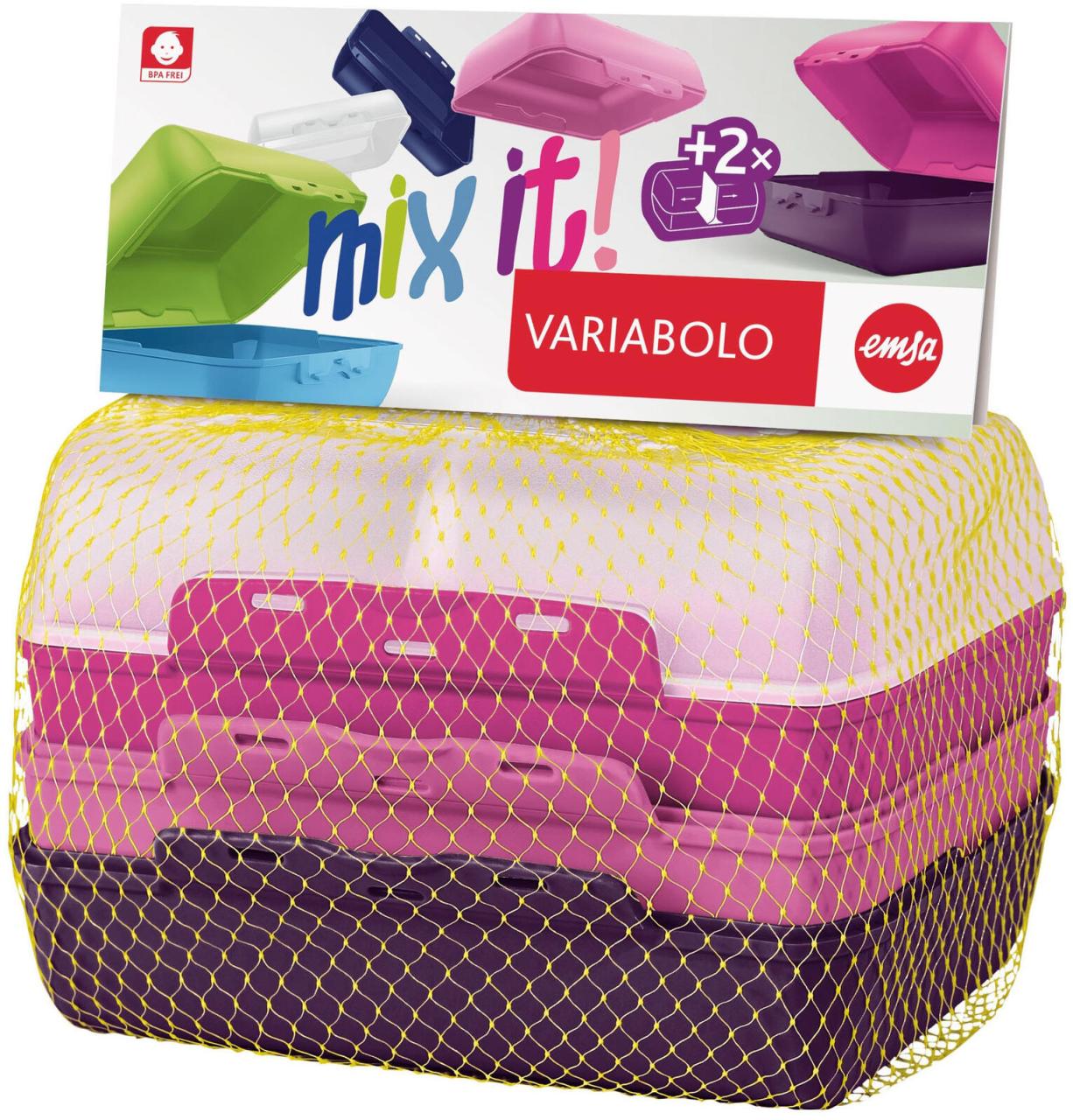 emsa Lunchbox 7 cm hoch farbsortiert emsa Lunchbox 7 cm hoch farbsortiert von emsa