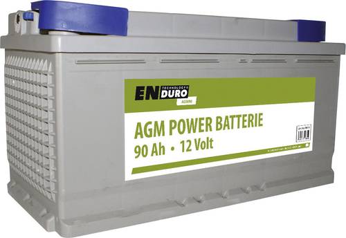 Enduro Batterie AGM Power 90AH 12V Versorgungsbatterie von enduro